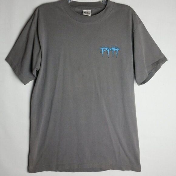 Pitt Adult Size L Printed T-Shirt "Leave Me Alone" Comics Vintage 90s - Picture 2 of 11